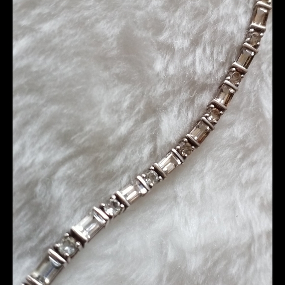 Sterling CZ Bracelet - Picture 2 of 16